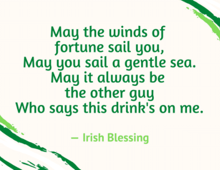 Irish blessing